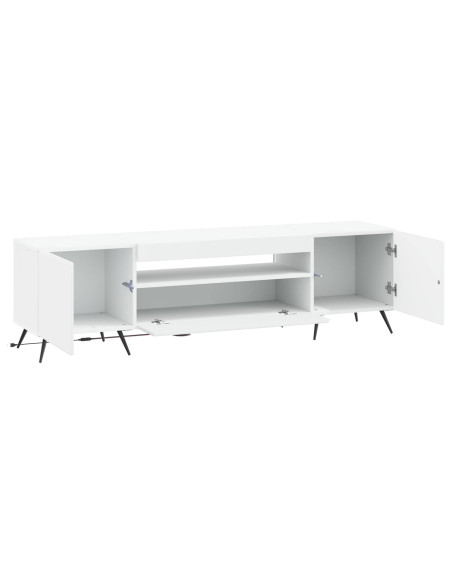 Mobile TV LED Bianco Legno ingegnerizzato
