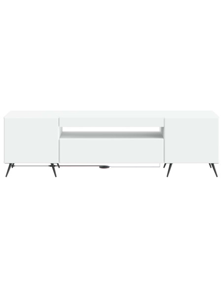 Mobile TV LED Bianco Legno ingegnerizzato
