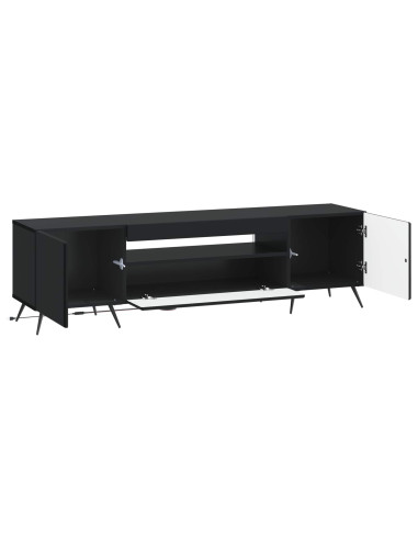 Mobile TV LED Nero Legno ingegnerizzato
