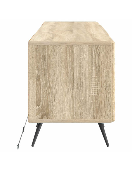 Mobile TV LED Rovere Sonoma Legno ingegnerizzato