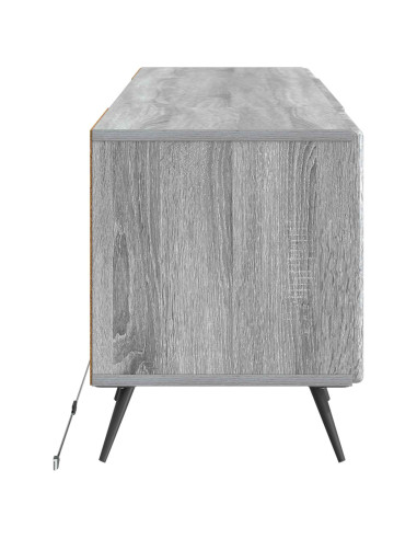 Mobile TV LED Sonoma grigio Legno ingegnerizzato