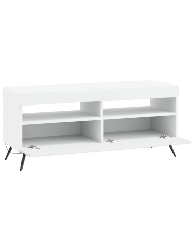 Mobile TV LED Bianco Legno ingegnerizzato