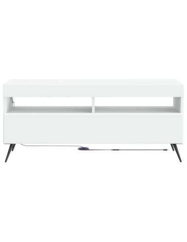 Mobile TV LED Bianco Legno ingegnerizzato