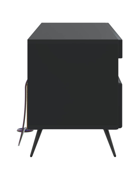 Mobile TV LED Nero Legno ingegnerizzato