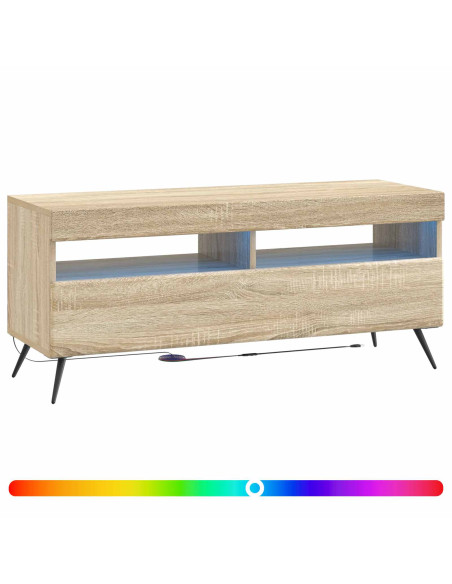 Mobile TV LED Rovere Sonoma Legno ingegnerizzato