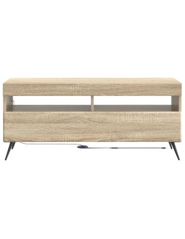 Mobile TV LED Rovere Sonoma Legno ingegnerizzato