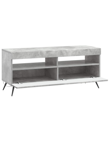 Mobile TV LED Grigio Cemento Legno ingegnerizzato