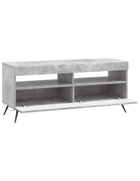 Mobile TV LED Grigio Cemento Legno ingegnerizzato
