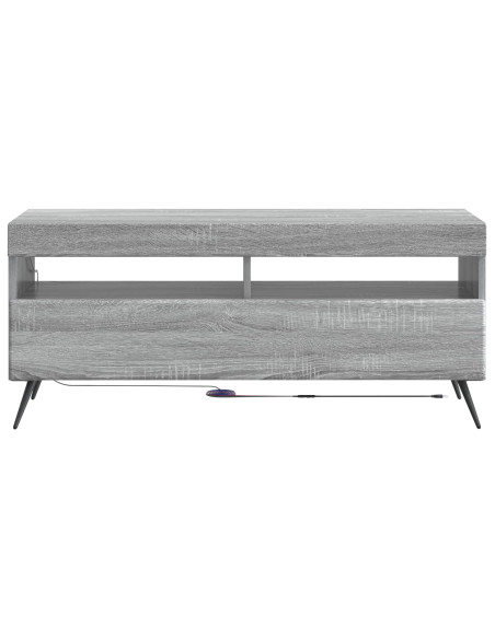 Mobile TV LED Sonoma grigio Legno ingegnerizzato