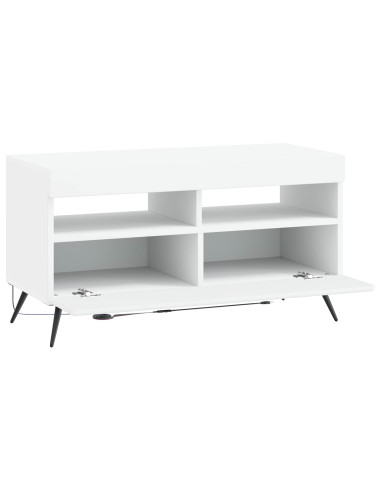 Mobile TV LED Bianco Legno ingegnerizzato