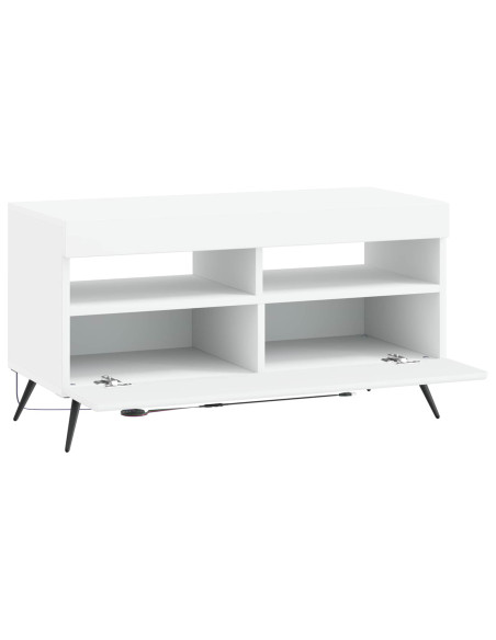 Mobile TV LED Bianco Legno ingegnerizzato