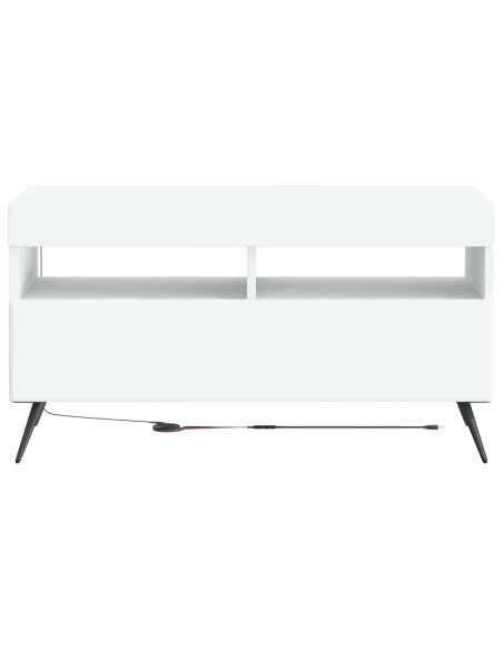 Mobile TV LED Bianco Legno ingegnerizzato