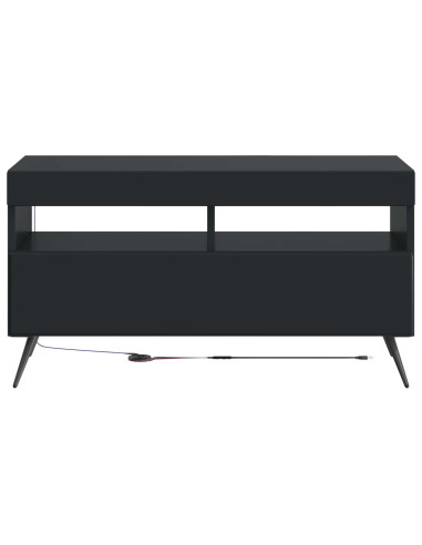 Mobile TV LED Nero Legno ingegnerizzato
