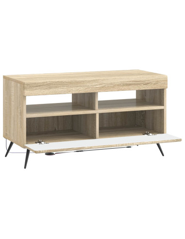 Mobile TV LED Rovere Sonoma Legno ingegnerizzato