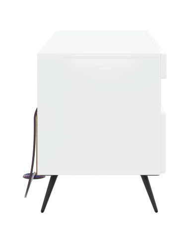 Mobile TV LED Bianco Lucido Legno ingegnerizzato