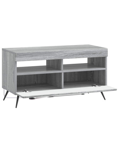 Mobile TV LED Sonoma grigio Legno ingegnerizzato