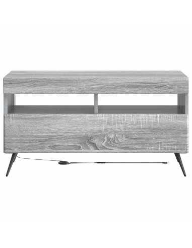 Mobile TV LED Sonoma grigio Legno ingegnerizzato
