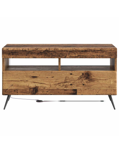 Mobile TV LED Legno antico Legno ingegnerizzato