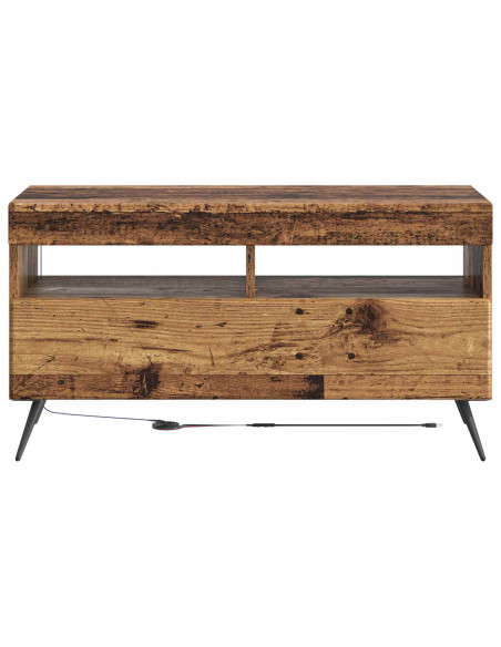 Mobile TV LED Legno antico Legno ingegnerizzato