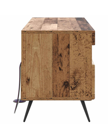 Mobile TV LED Legno antico Legno ingegnerizzato
