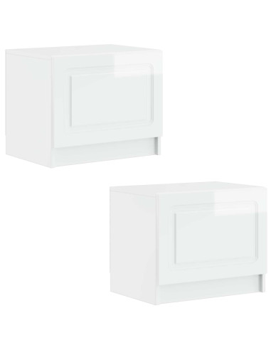 Mobile TV Bianco Lucido Legno ingegnerizzato