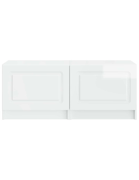 Mobile TV Bianco Lucido Legno ingegnerizzato