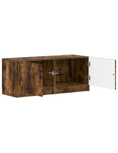 Mobile TV Rovere Fumo Legno ingegnerizzato 2