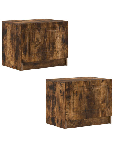 Mobile TV Rovere Fumo Legno ingegnerizzato