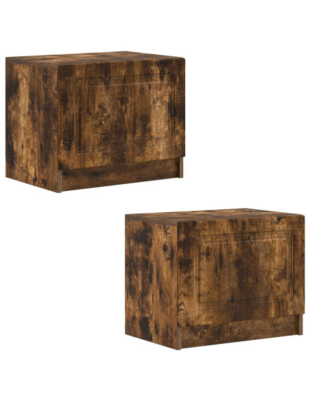 Mobile TV Rovere Fumo Legno ingegnerizzato