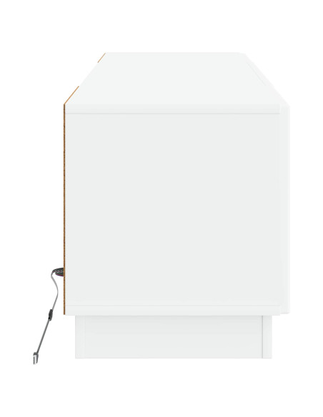 Mobile TV LED Bianco Legno ingegnerizzato