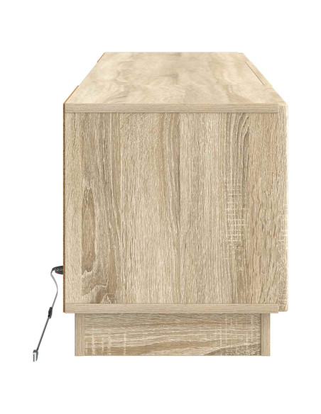 Mobile TV LED Rovere Sonoma Legno ingegnerizzato