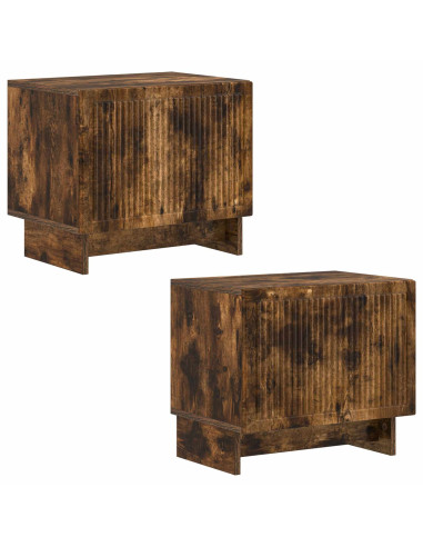 Mobile TV Rovere Fumo Legno ingegnerizzato