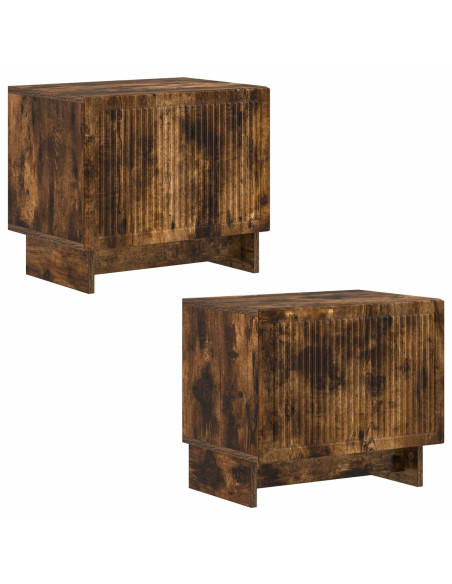 Mobile TV Rovere Fumo Legno ingegnerizzato