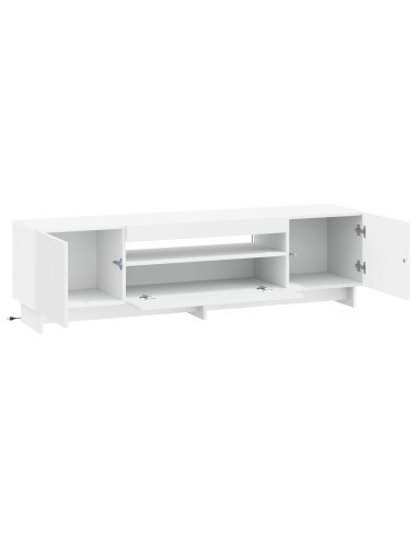 Mobile TV LED Bianco Legno ingegnerizzato