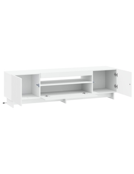 Mobile TV LED Bianco Legno ingegnerizzato