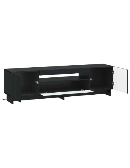 Mobile TV LED Nero Legno ingegnerizzato