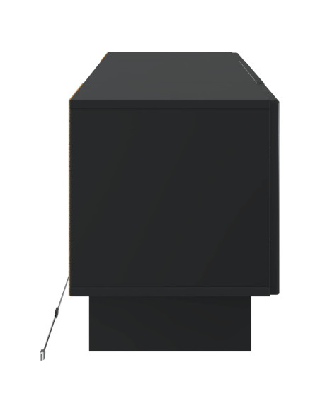 Mobile TV LED Nero Legno ingegnerizzato