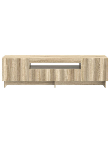 Mobile TV LED Rovere Sonoma Legno ingegnerizzato