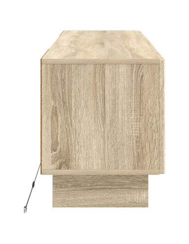 Mobile TV LED Rovere Sonoma Legno ingegnerizzato