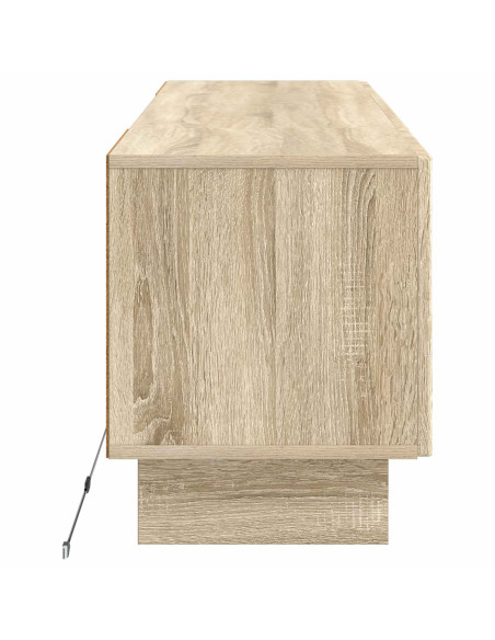 Mobile TV LED Rovere Sonoma Legno ingegnerizzato