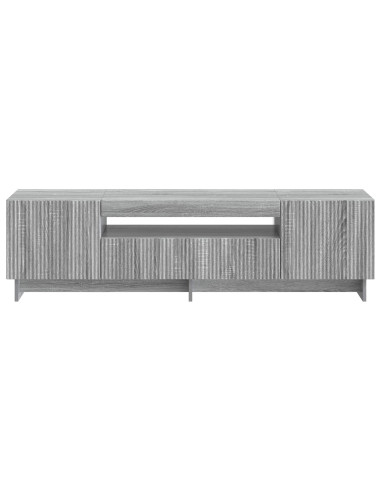 Mobile TV LED Sonoma grigio Legno ingegnerizzato
