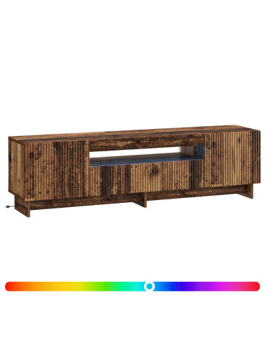 Mobile TV LED Legno antico Legno ingegnerizzato