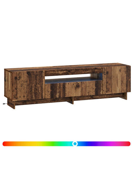 Mobile TV LED Legno antico Legno ingegnerizzato
