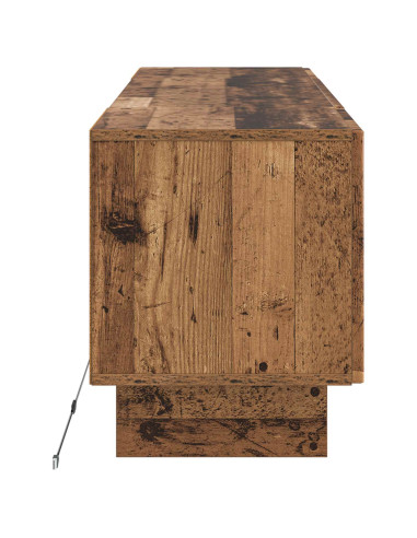 Mobile TV LED Legno antico Legno ingegnerizzato