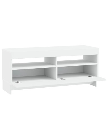 Mobile TV LED Bianco Legno ingegnerizzato