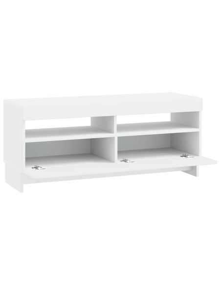 Mobile TV LED Bianco Legno ingegnerizzato