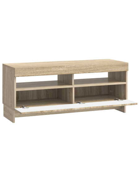 Mobile TV LED Rovere Sonoma Legno ingegnerizzato