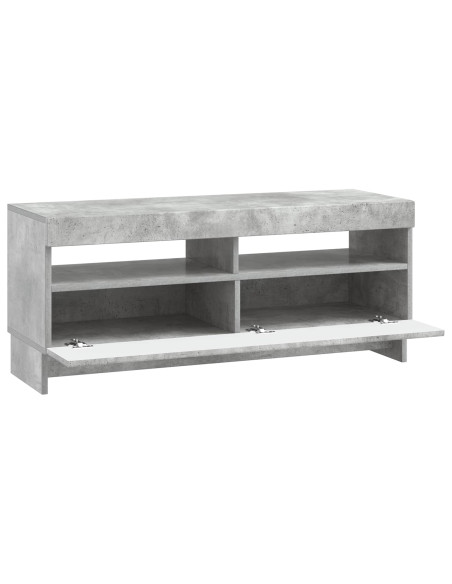 Mobile TV LED Grigio Cemento Legno ingegnerizzato
