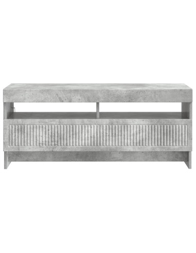 Mobile TV LED Grigio Cemento Legno ingegnerizzato