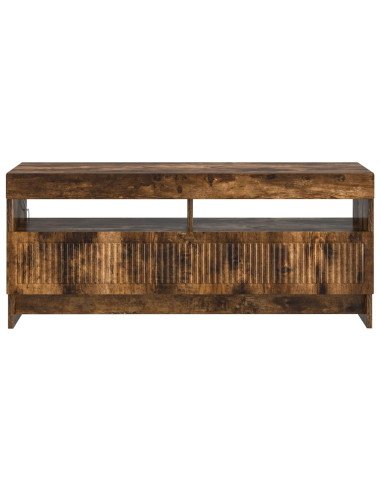 Mobile TV LED Rovere Fumo Legno ingegnerizzato